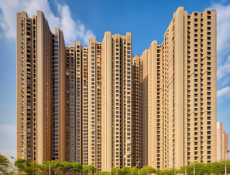 蓝色天空白云现代小区建楼体梯摄影背景,高清,摄影图,摄影图片,图片大全,摄影图免费下载